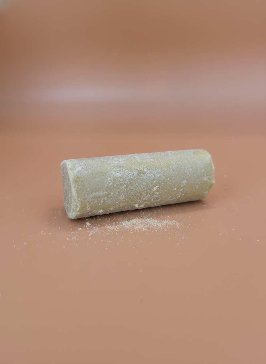 La pierre jaune brute, pure, brute et ancestrale